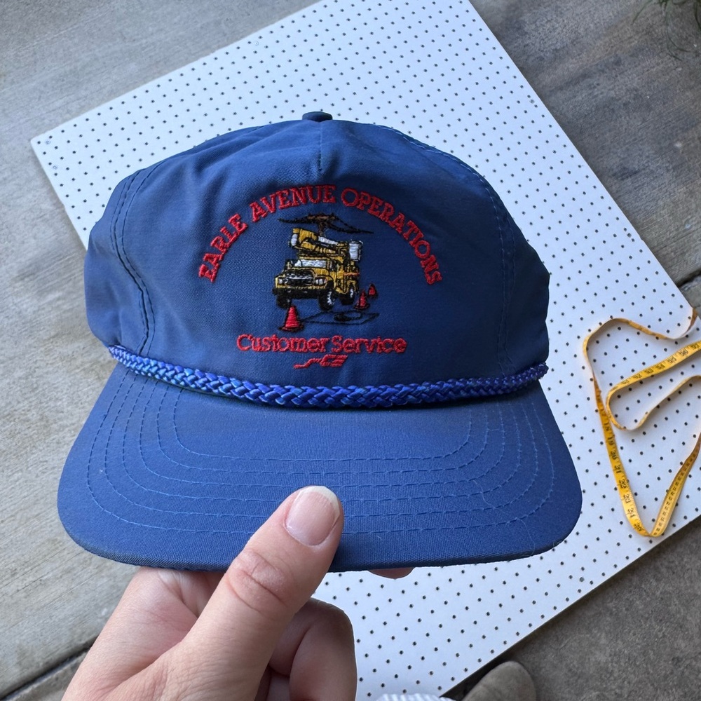 Blue Earle Avenue Operations Customer Service Rope-Trim Hat